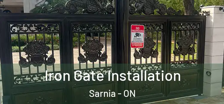 Iron Gate Installation Sarnia - ON